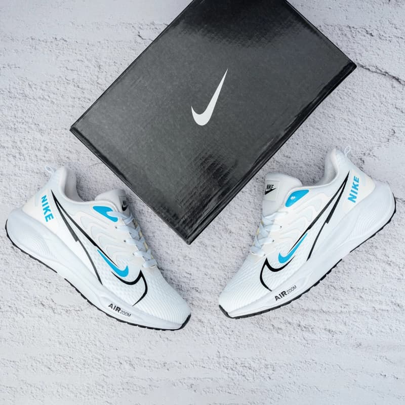 نایک ایر زوم سفید زنانه (Nike Air Zoom) کد 3012 — تصویر ۳