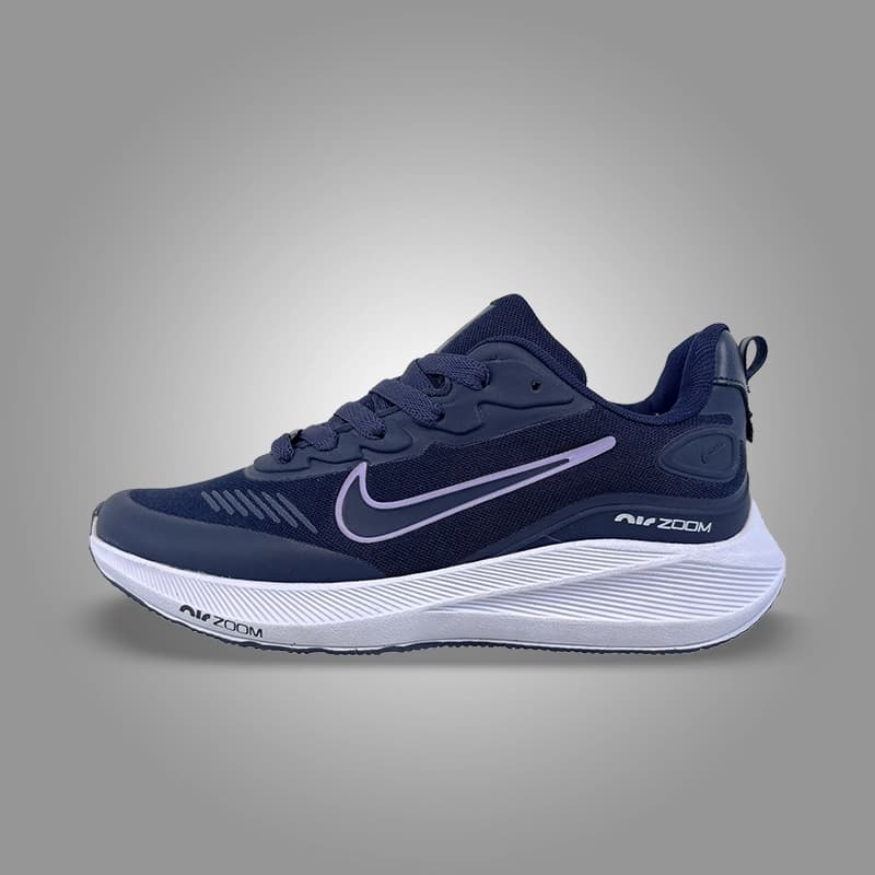 نایک ایر زوم سرمه ای یاسی زنانه (Nike Air Zoom) کد 2349 — تصویر ۲