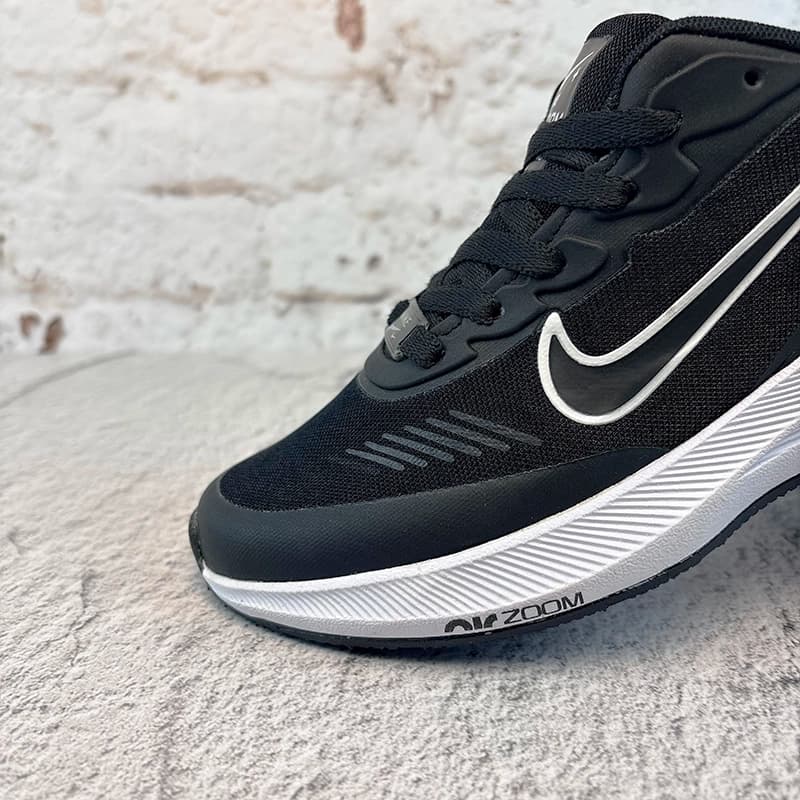 نایک ایر زوم مشکی سفید زنانه (Nike Air Zoom) کد 2349 — تصویر ۴