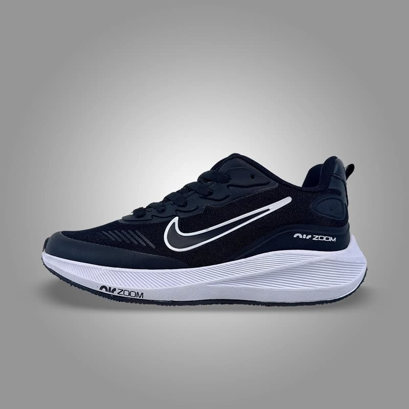 نایک ایر زوم مشکی سفید زنانه (Nike Air Zoom) کد 2349 — تصویر ۲