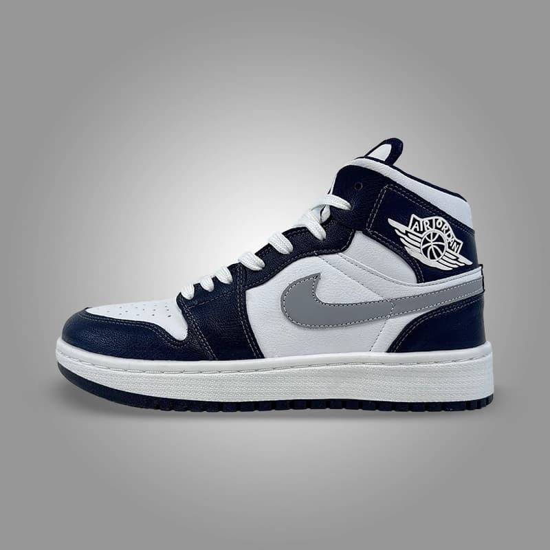 نایک ایر جردن وان ساقدار فرانسه زنانه (Nike Air Jordan 1 French Blue) کد 2341