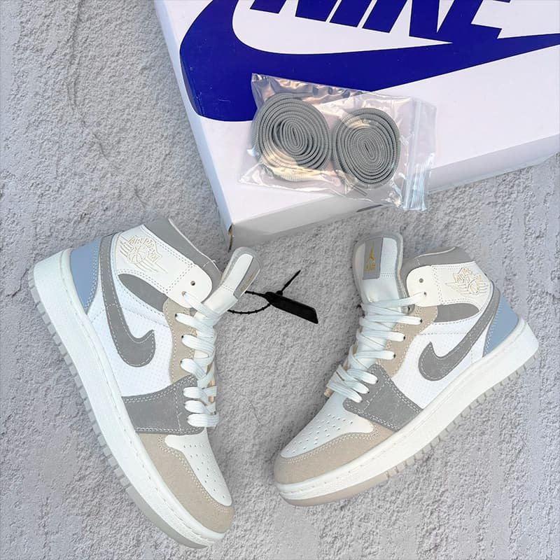 نایک ایر جردن وان ساقدار پاریس زنانه (Nike Air Jordan 1 Paris) کد 2341 — تصویر ۳
