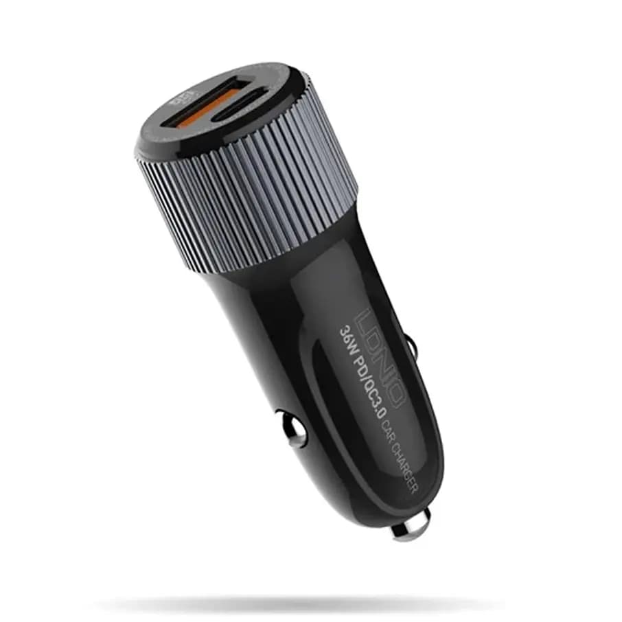 شارژر فندکی 36 وات الدینیو مدل C510Q