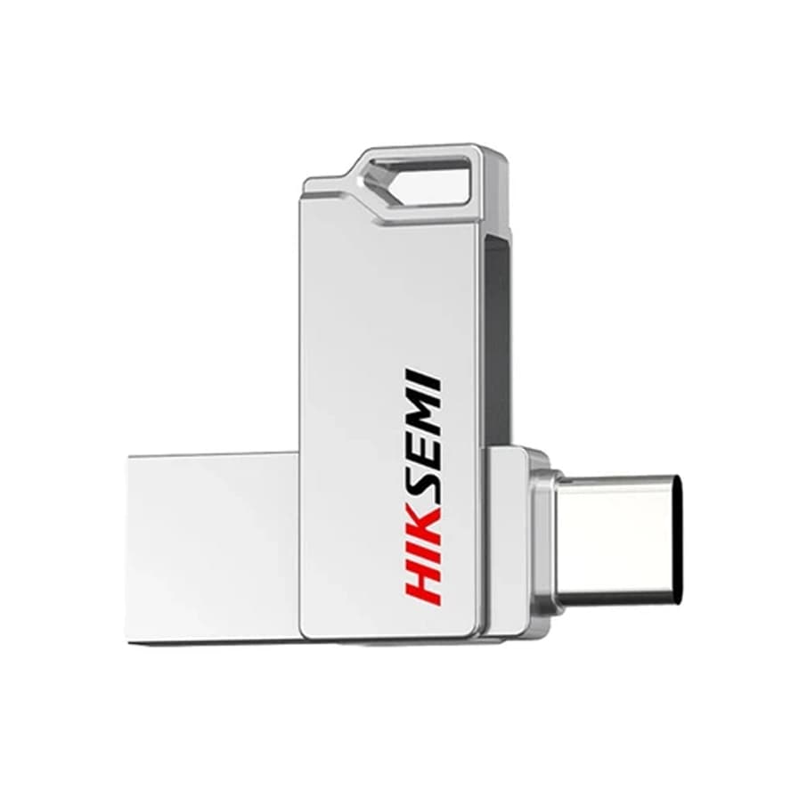 فلش مموری هایک سمی مدل E327C SYNC ظرفیت 128 گیگابایت USB3.2 / دارای OTG TYPE C