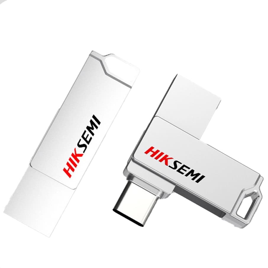 فلش مموری هایک سمی مدل E327C SYNC ظرفیت 64 گیگابایت USB3.2 / دارای OTG TYPE C — تصویر ۲