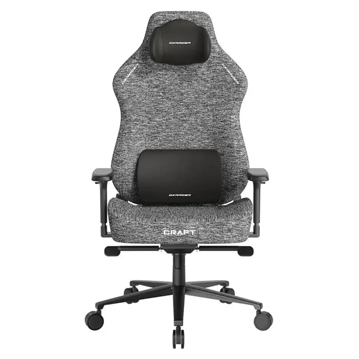 صندلی گیمینگ DXRACER Craft Series 2025 XL – Fabric Gray — تصویر ۲