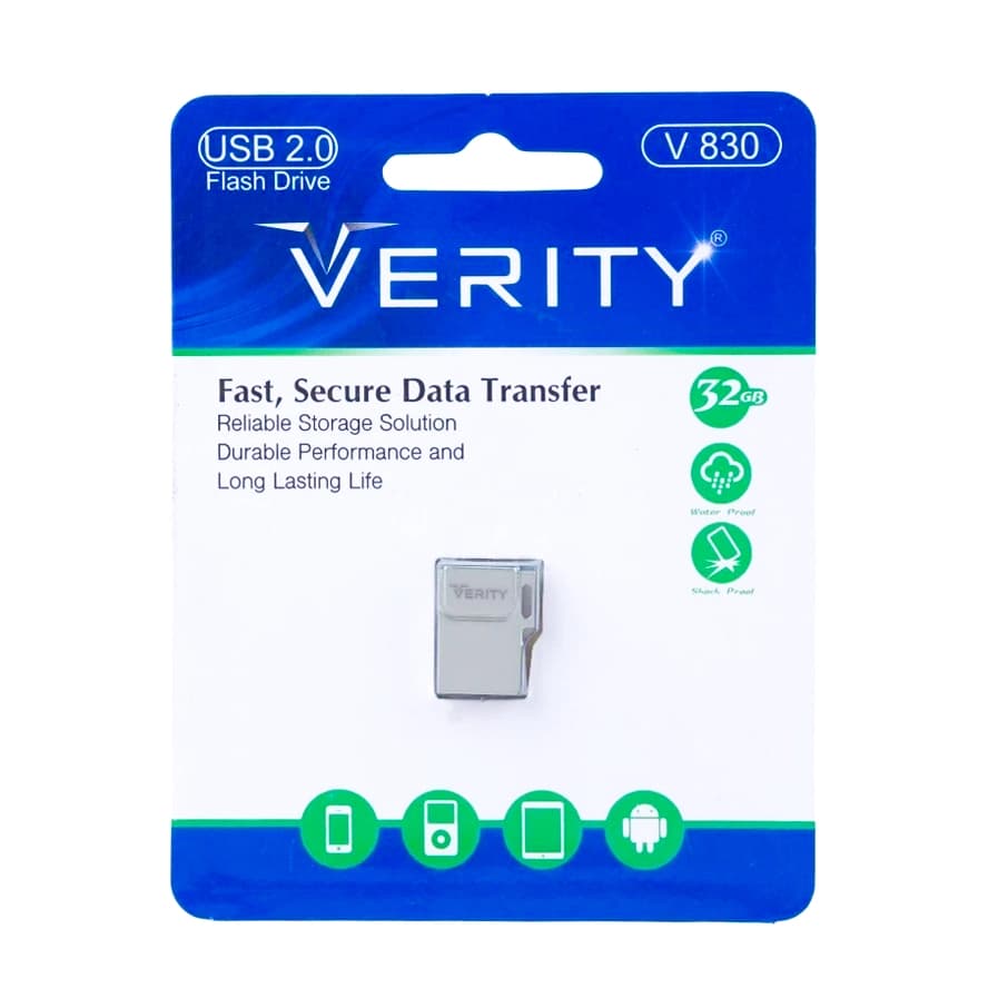 فلش مموری وریتی مدل V830 ظرفیت 32 گیگابایت USB 2.0 — تصویر ۳