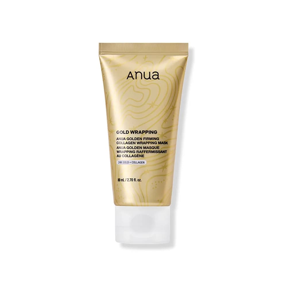 ماسک شب لیفت‌کننده Anua مدل 24K Gold + Collagen؛