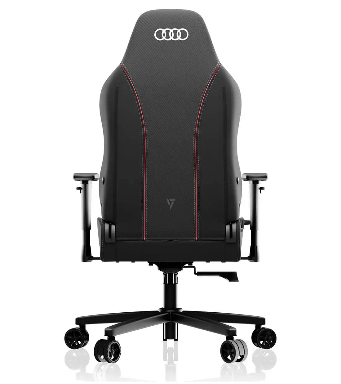 صندلی گیمینگ VERTAGEAR SL3800 AUDI – GRAY RED BLACK — تصویر ۳
