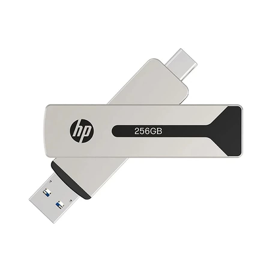 فلش مموری اچ پی مدل 911PRO ظرفیت 256 گیگابایت USB3.2 / دارای OTG TYPE C