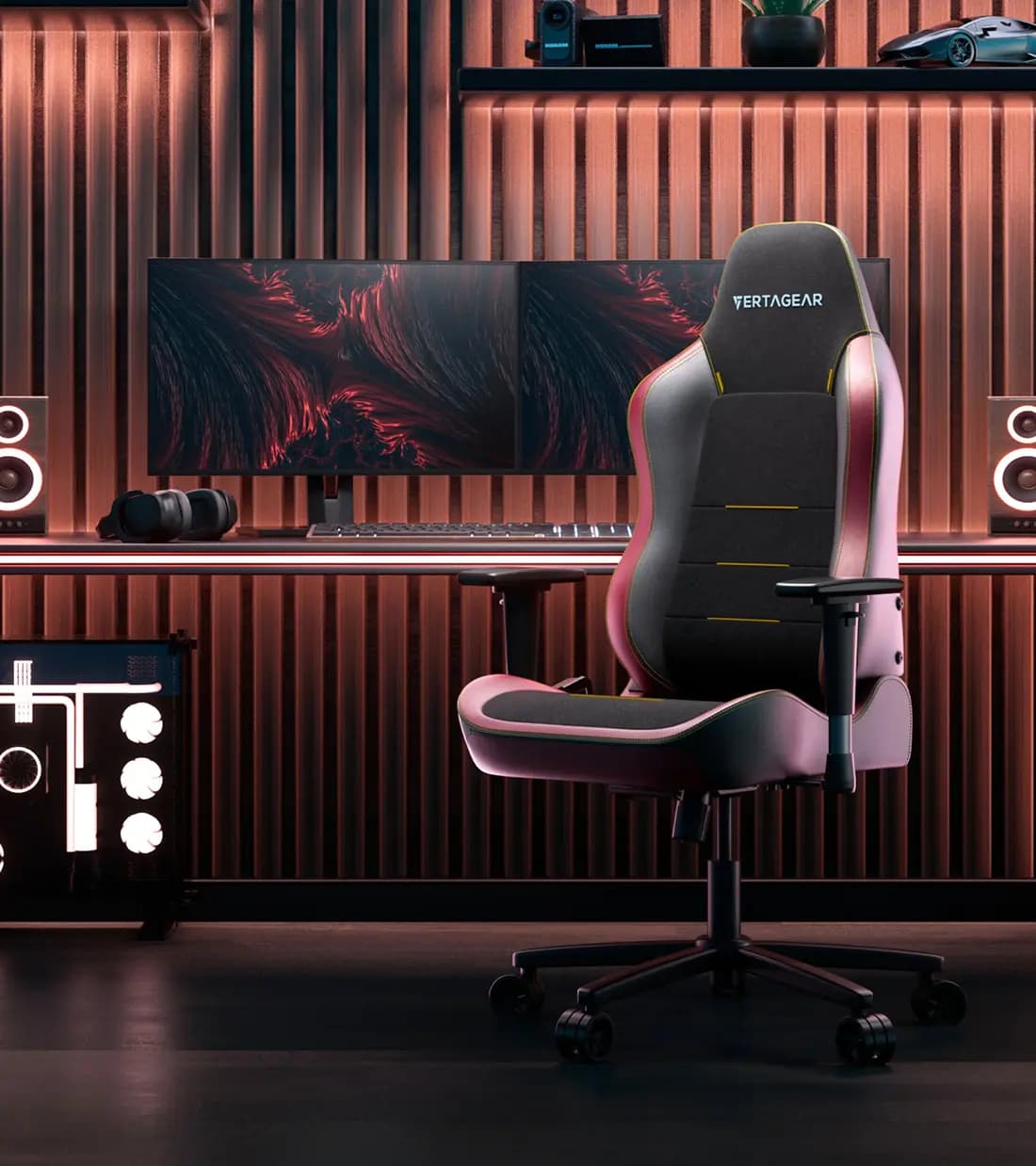 VERTAGEAR PL6800 – BURGUNDY RED — تصویر ۳
