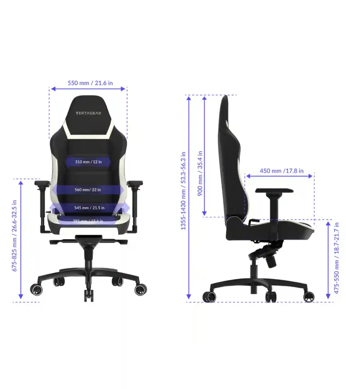 VERTAGEAR PL6800 – BURGUNDY RED — تصویر ۴