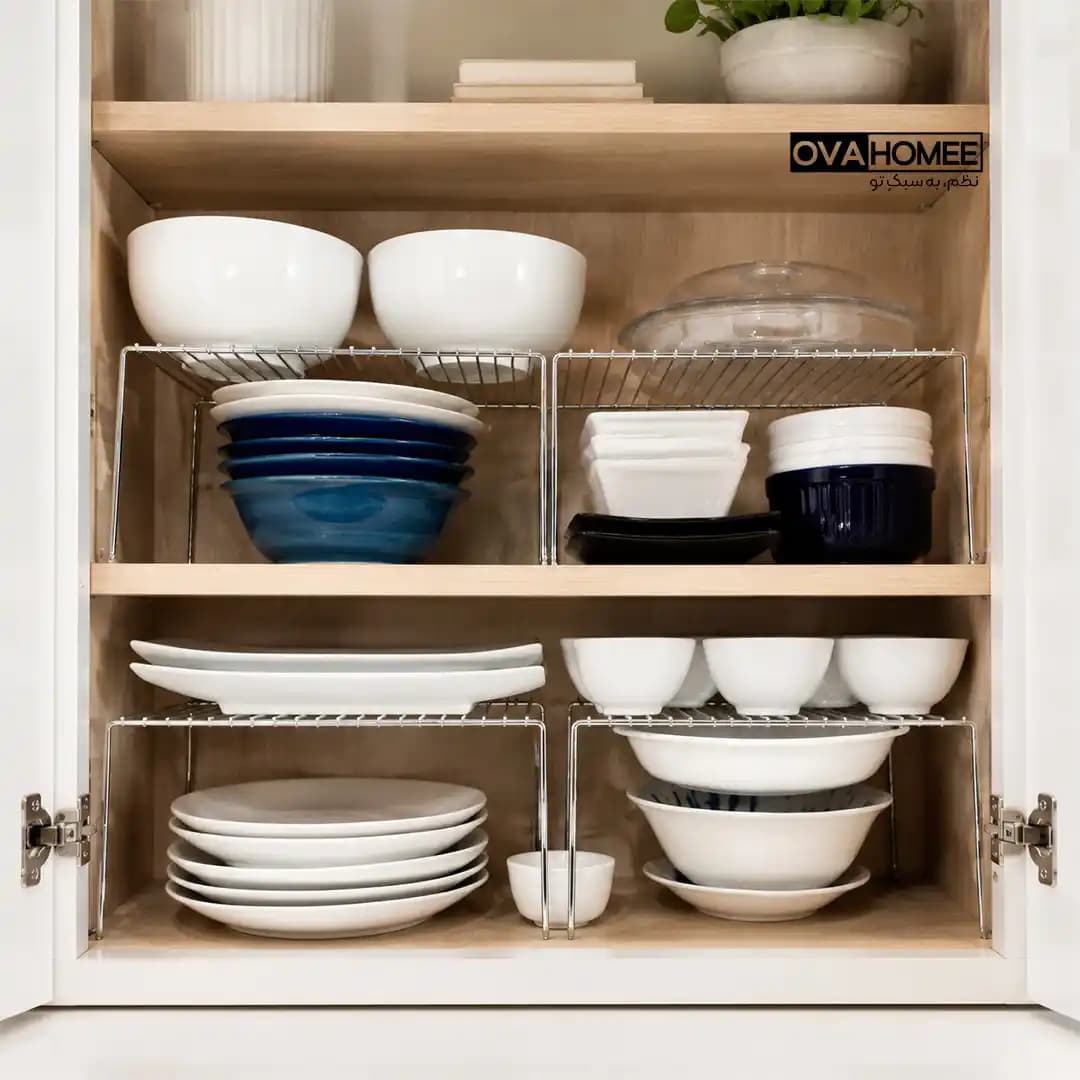راف کابینتی یک طبقه استیل ضخیم — تصویر ۲