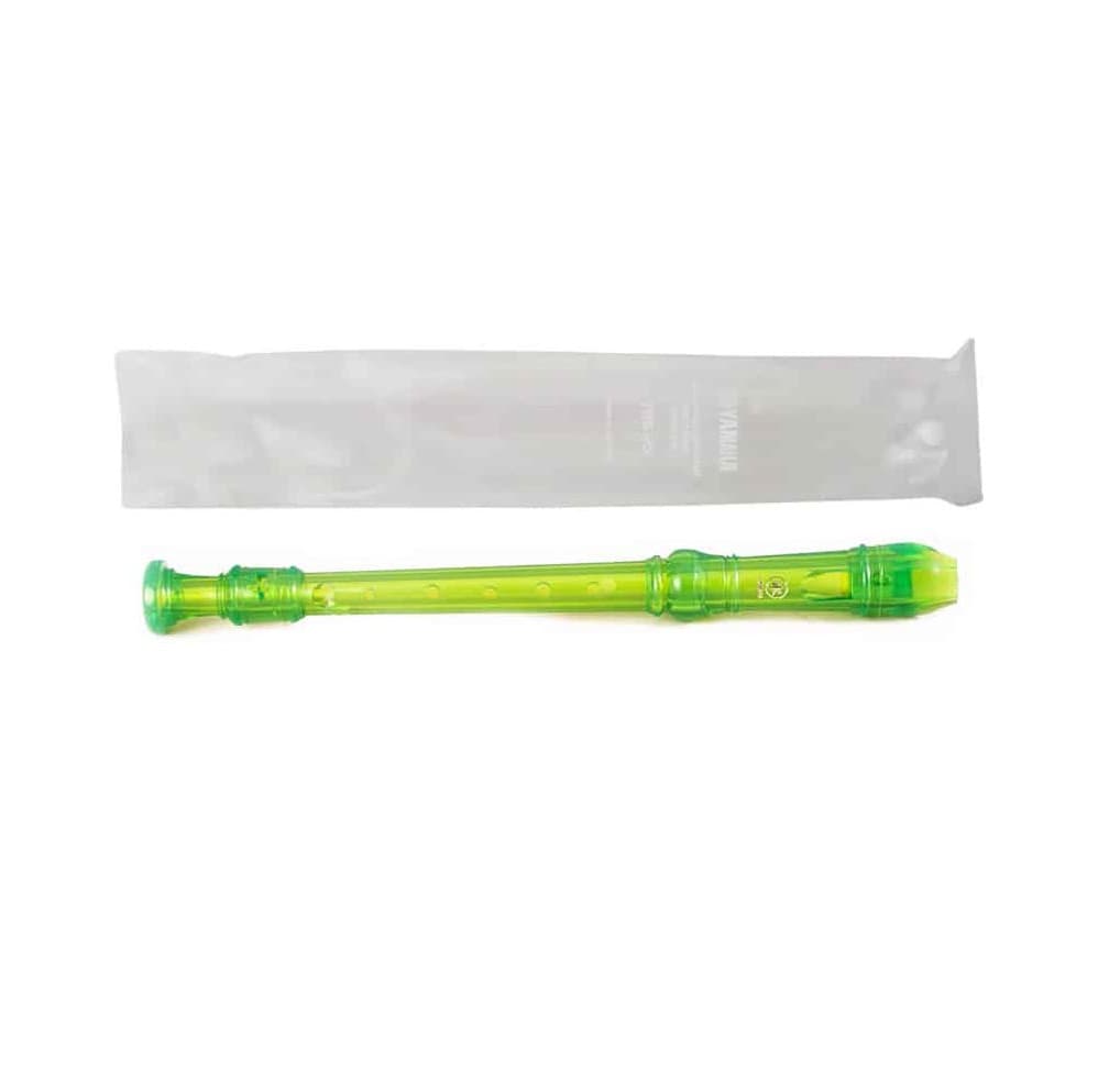 فلوت ریکوردر یاماها (سبز) اصلی YAMAHA flute recorder YRS-20G ORGINAL