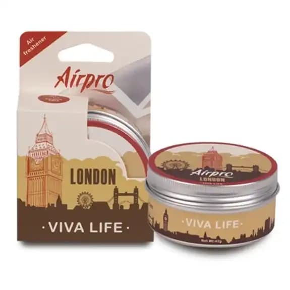 خوشبوکننده کنسروی AirPro Viva Life رایحه London
