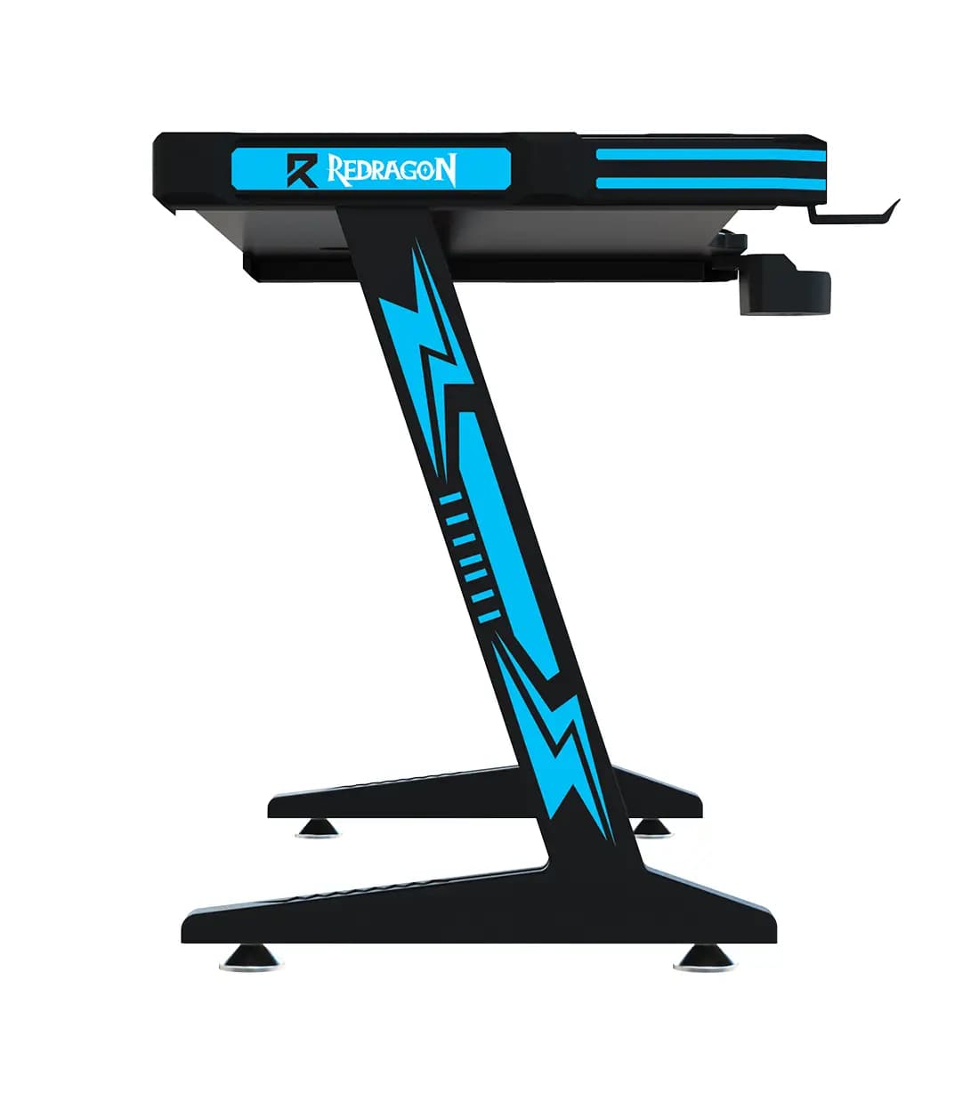 میز گیمینگ REDRAGON GD-3112B – BLACK-BLUE – M (140cm) — تصویر ۸