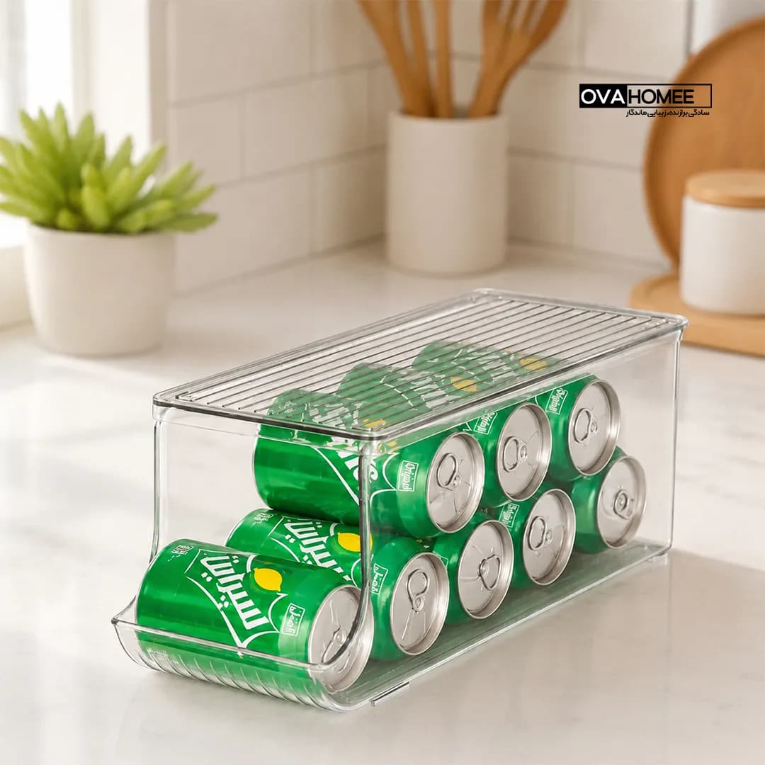 نظم دهنده قوطی نوشیدنی لیمون