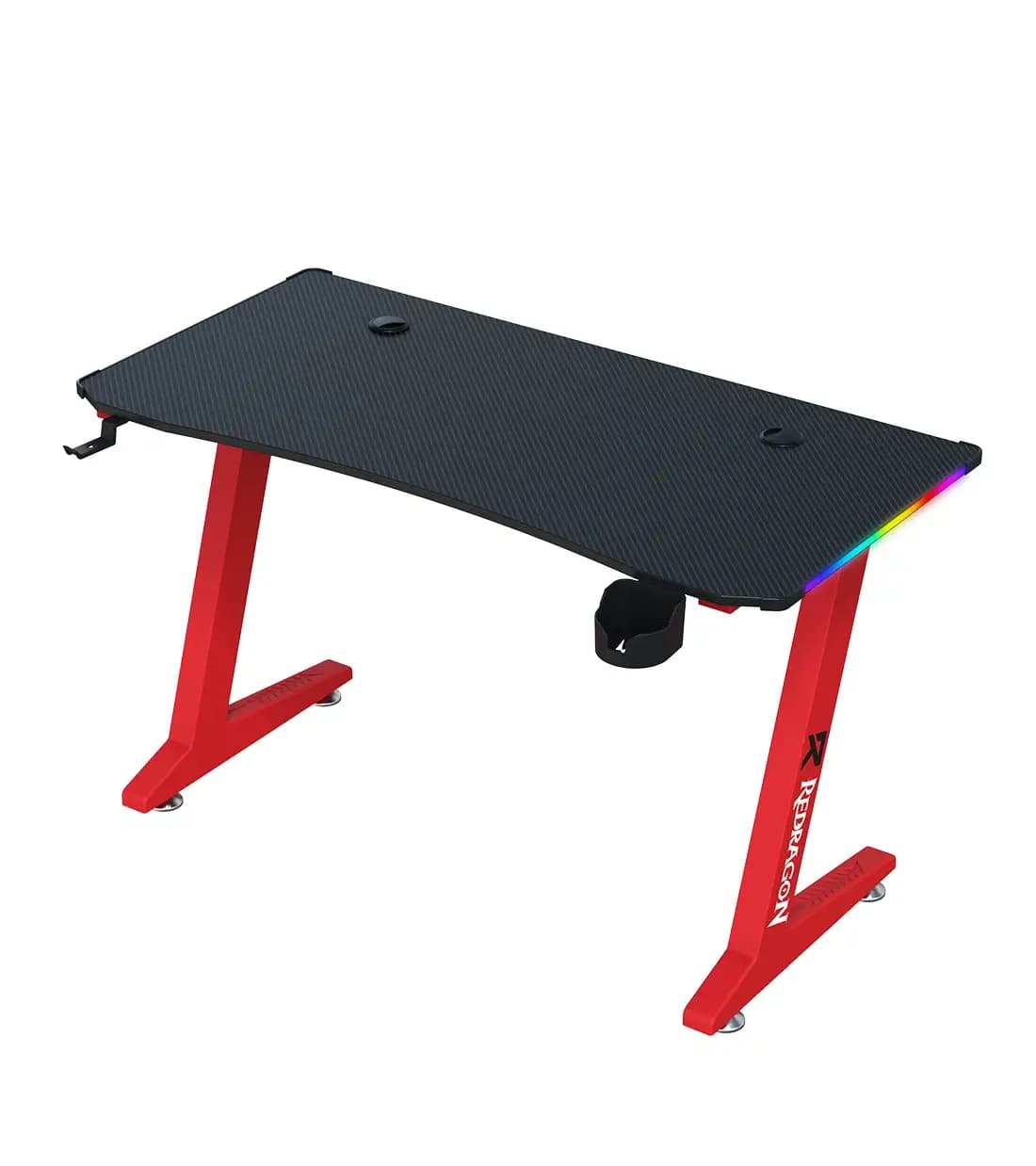 میز گیمینگ REDRAGON GD-3111R – BLACK-RED – M (140cm) — تصویر ۳