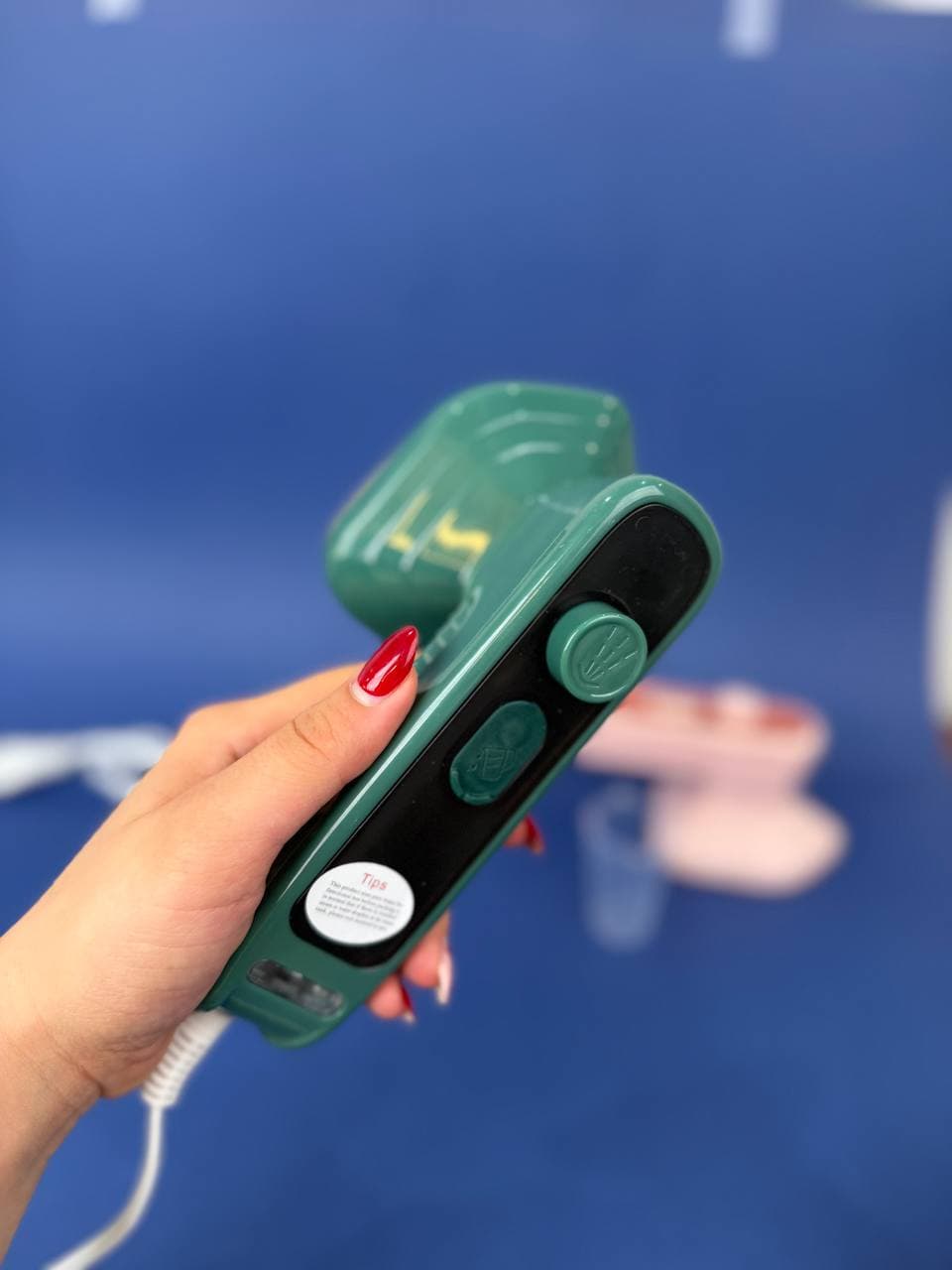 مینی اتو بخار مسافرتی مدل Dry Iron | اتوکشی حرفه‌ای در سفر و خانه با گرمایش ۱۰ ثانیه‌ای — تصویر ۴
