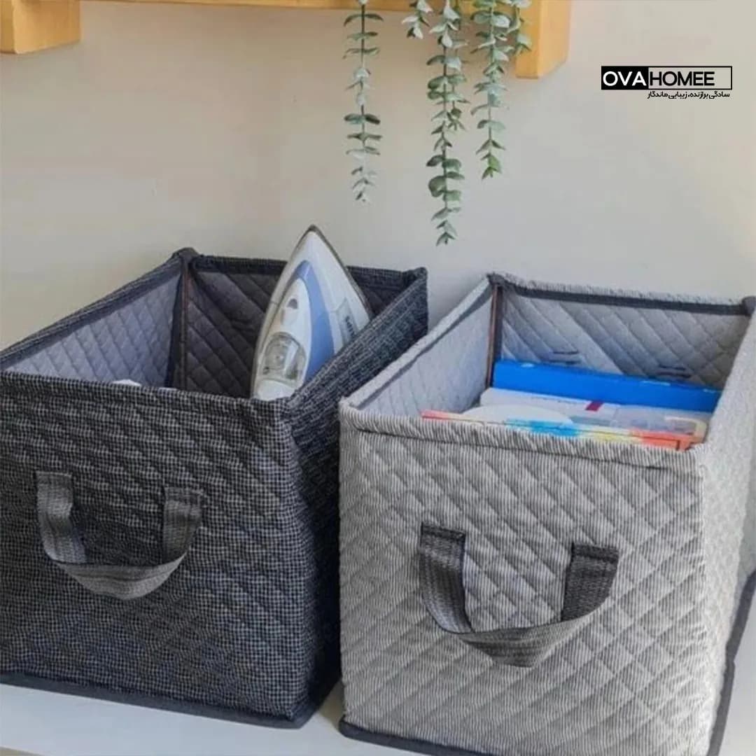 باکس نظم دهنده لباس و شلوار 3 لایه استند دار مدل بری بری — تصویر ۷