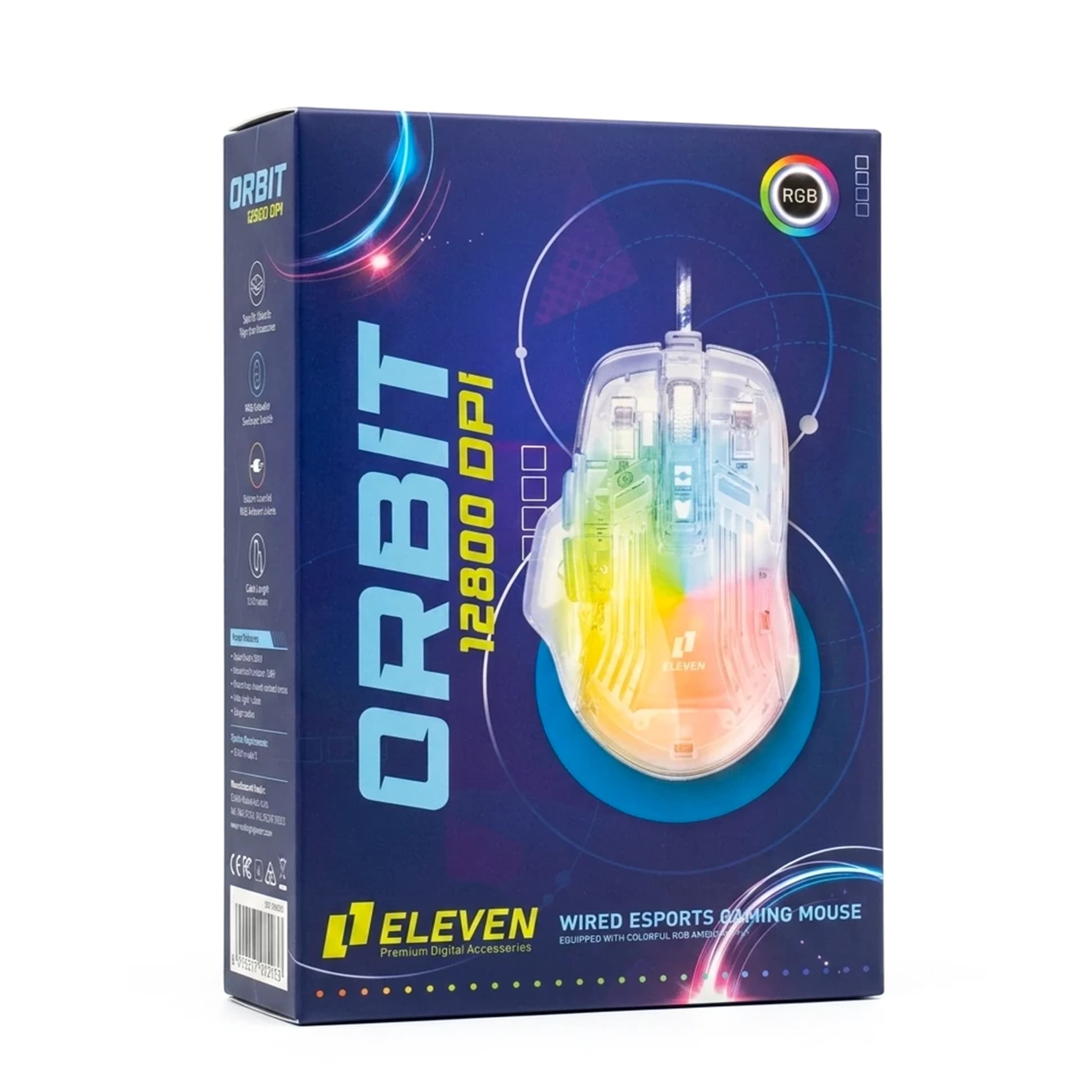 ماوس سیمی گیمینگ الون مدل ORBIT — تصویر ۲