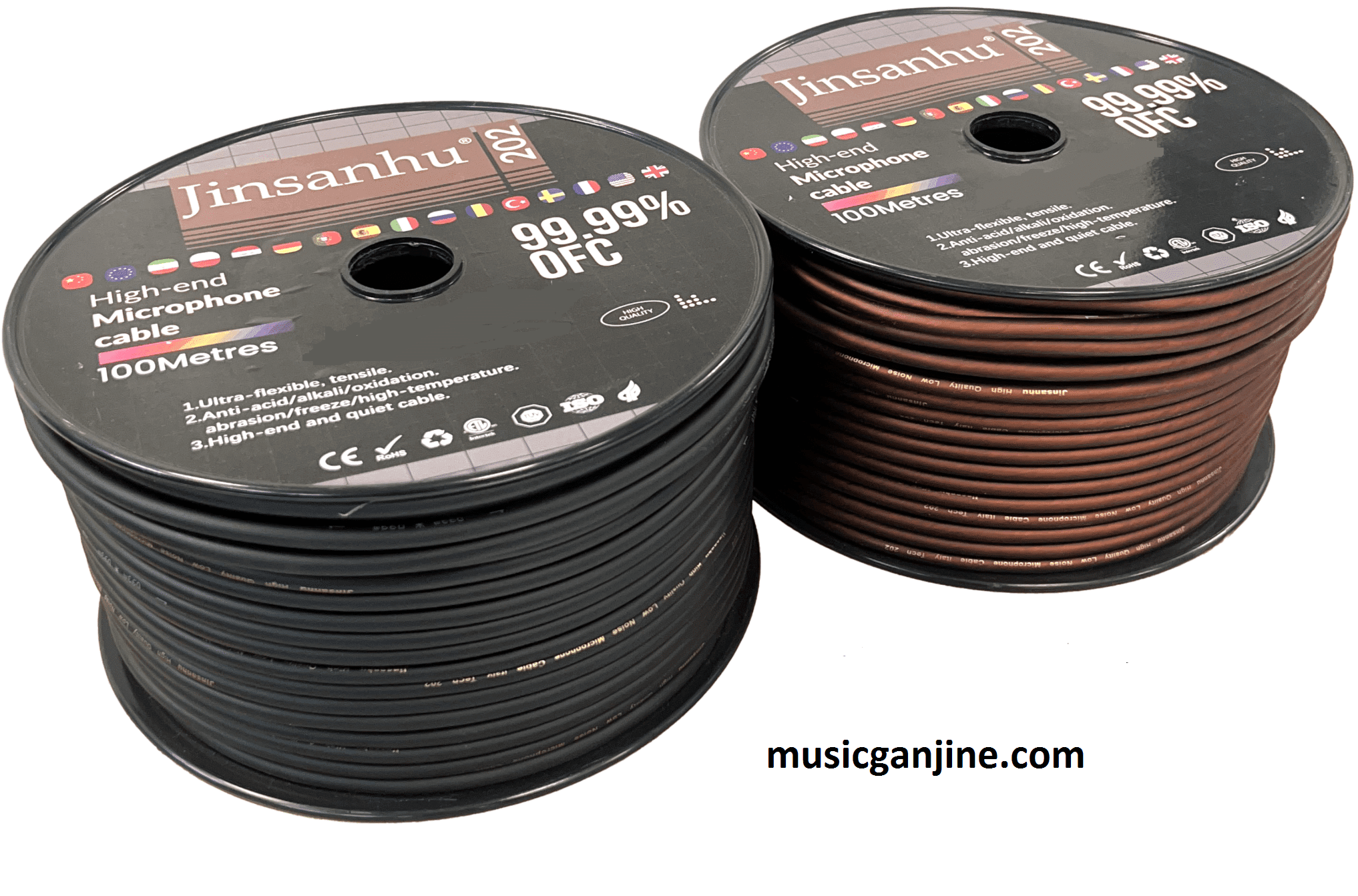 کابل میکروفون جیسانهو مدل JISANHU CABLE jm202