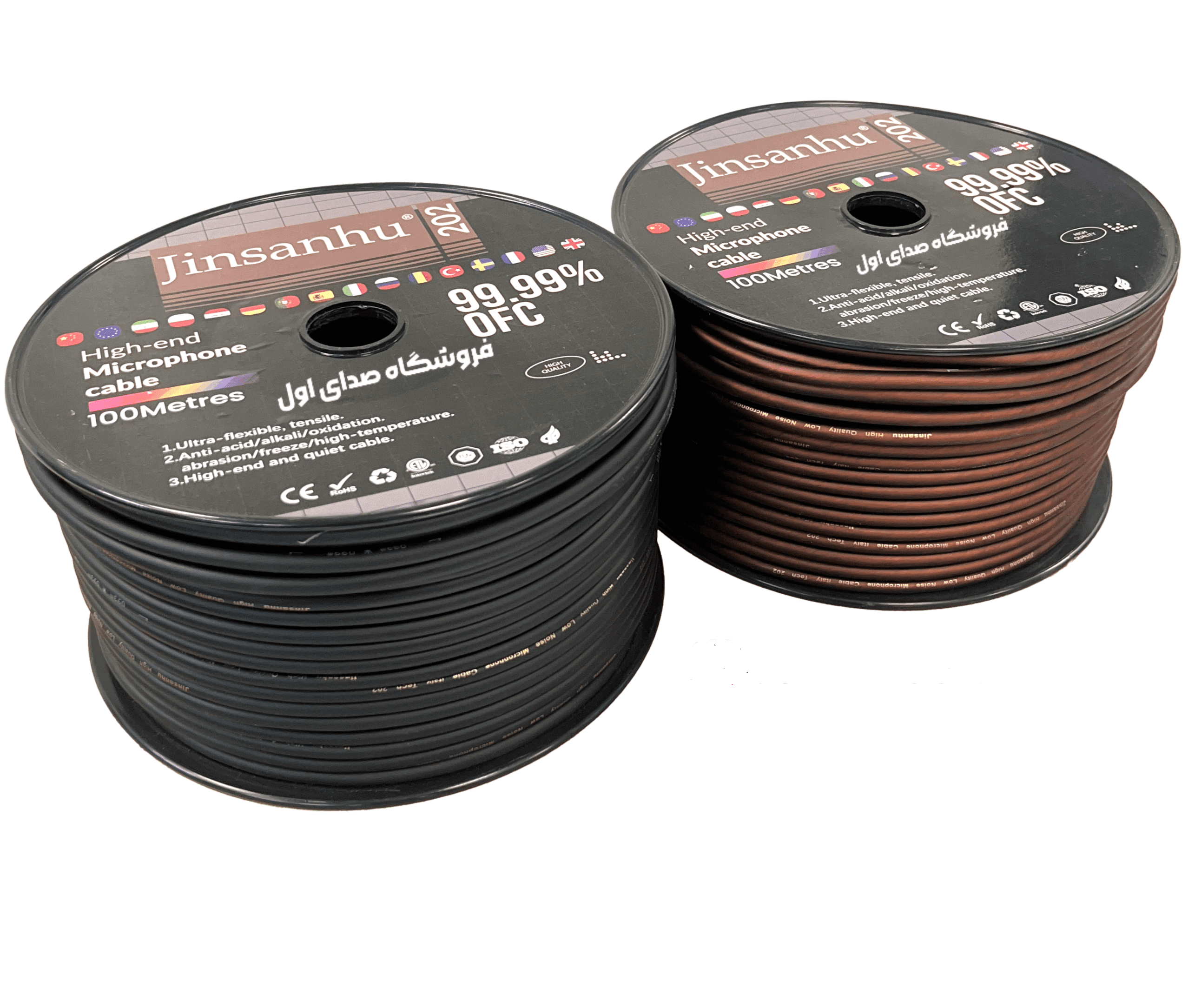 کابل میکروفون جیسانهو مدل JISANHU CABLE jm202 — تصویر ۳