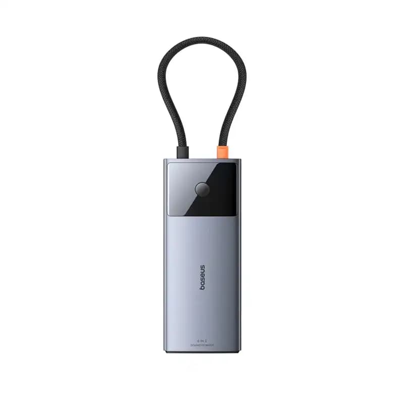 هاب 6 پورت USB-C باسئوس مدل Metal Gleam Series 2