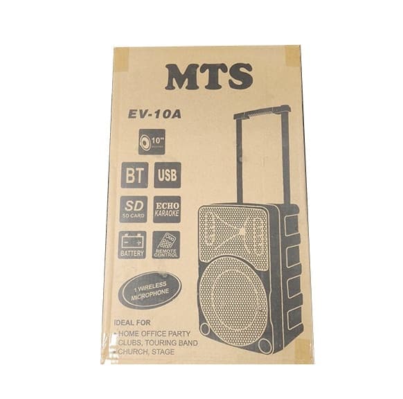 باند و اسپیکر اکتیو (شارژی) ام تی اس SPEAKER MTS_EV_10 A