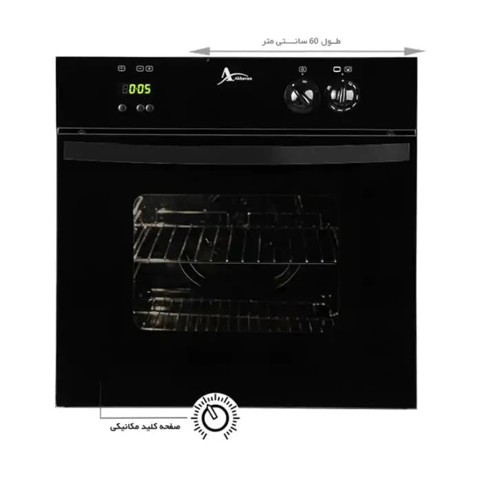 فر برق و گاز توکار اخوان مدل F5 — تصویر ۲