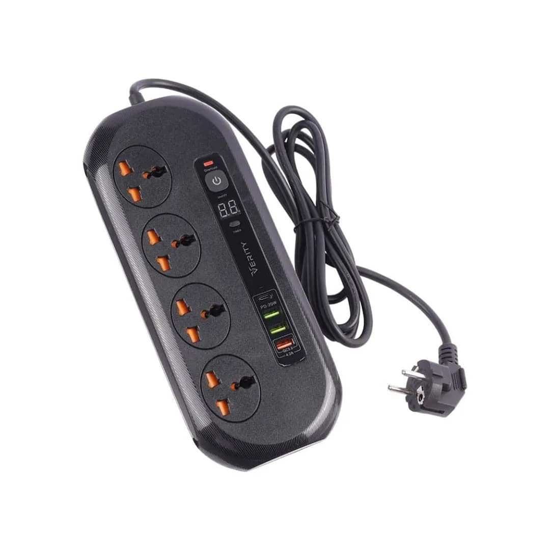 چندراهی برق و شارژر وریتی مدل V-PS3115 — تصویر ۴
