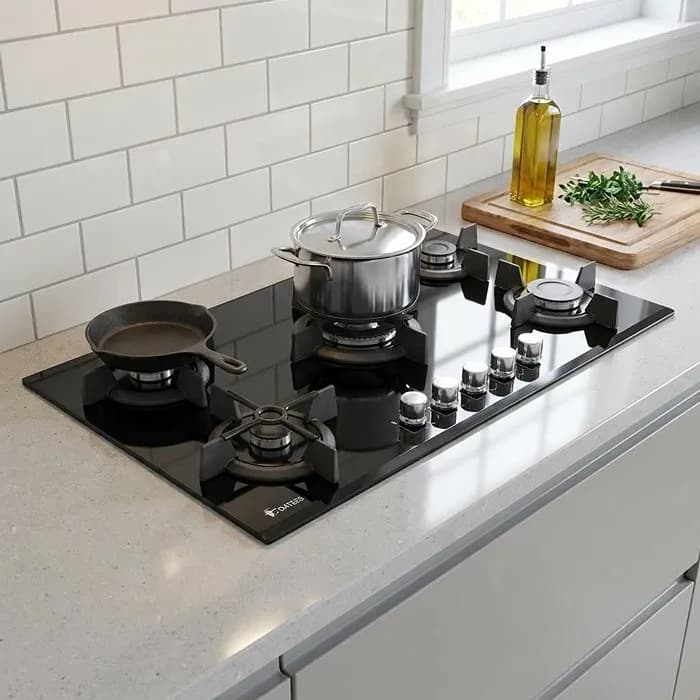 اجاق گاز صفحه ای شیشه ای داتیس مدل DG-502 — تصویر ۳