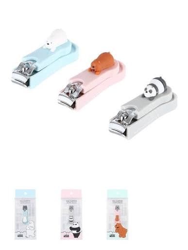 ناخنگیر مینیسو ،مدل MINISO We Bare Bears، خرس گریزی، 1 عددی