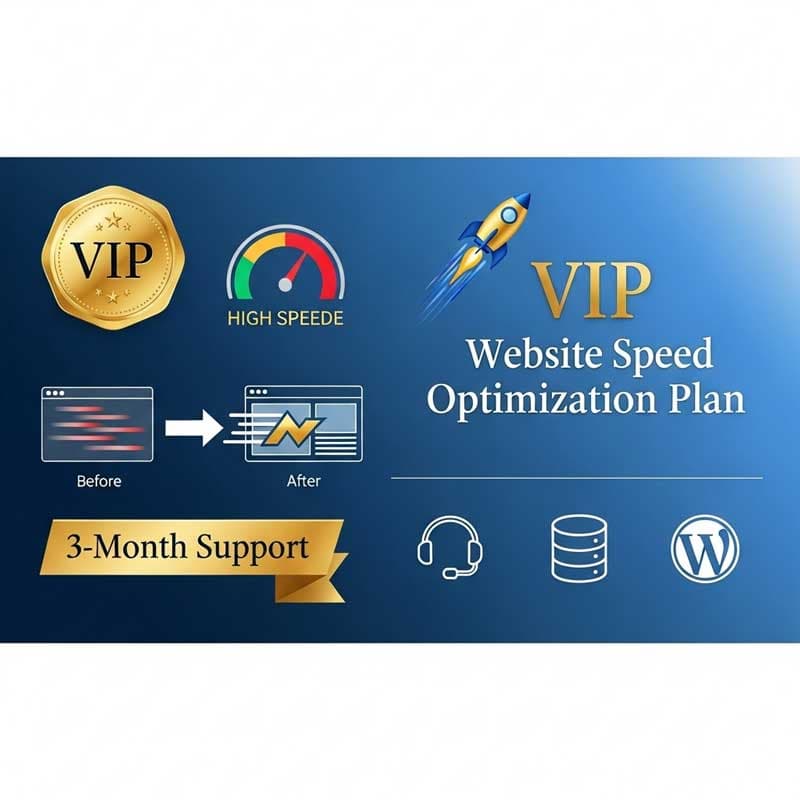 پلن VIP افزایش سرعت سایت