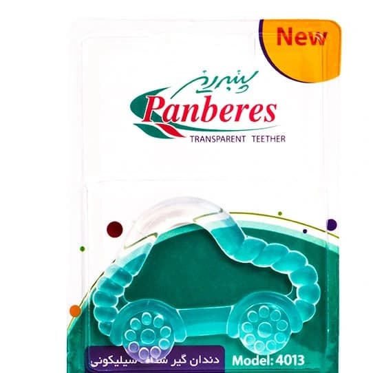 دندان گیر سیلیکونی پنبه ریز مدل ماشین — تصویر ۲