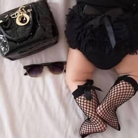 جوراب زنبوری پاپیون دار — تصویر ۶