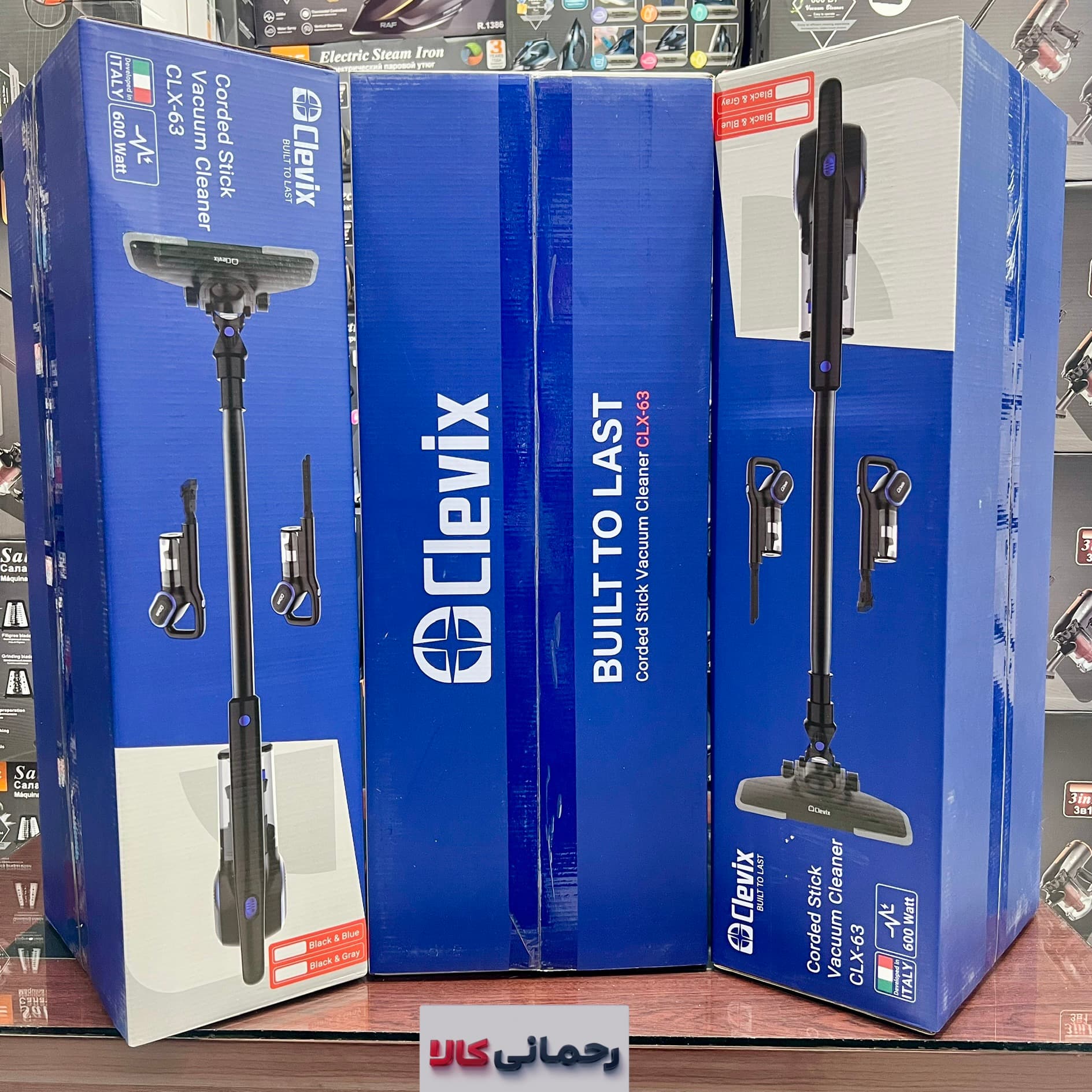 جاروبرقی پرتابل clevix مدل clx-63 اصلی