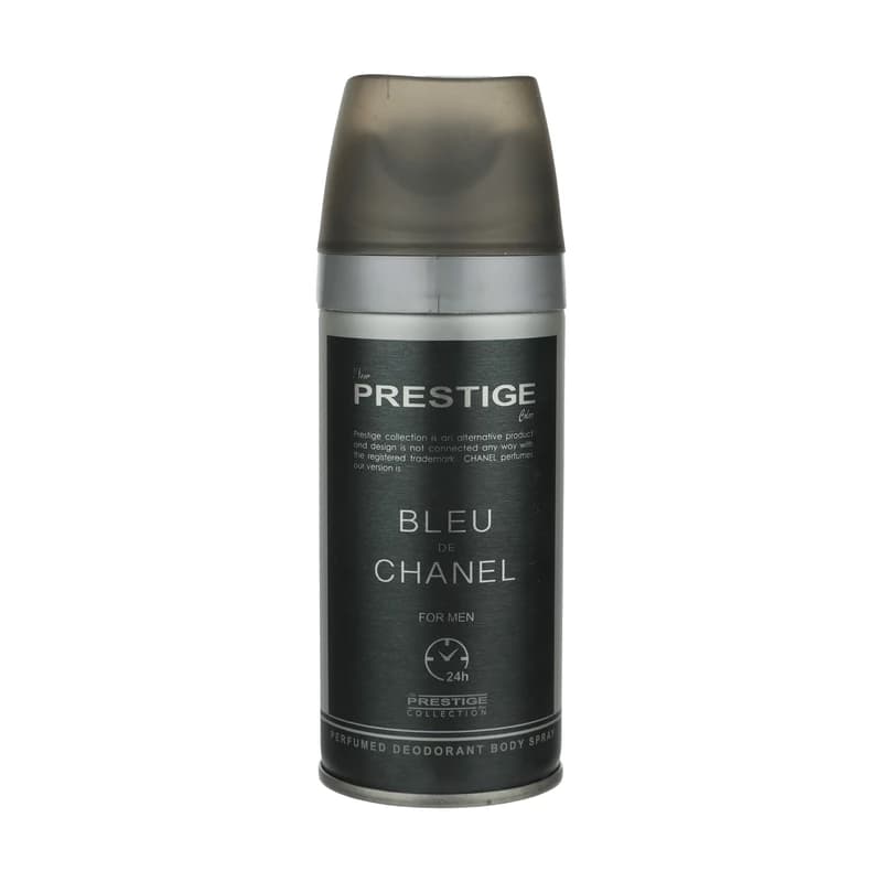 اسپری خوشبو کننده بدن مردانه پرستیژ مدل Bleu De Chanel حجم 150 میلی متر