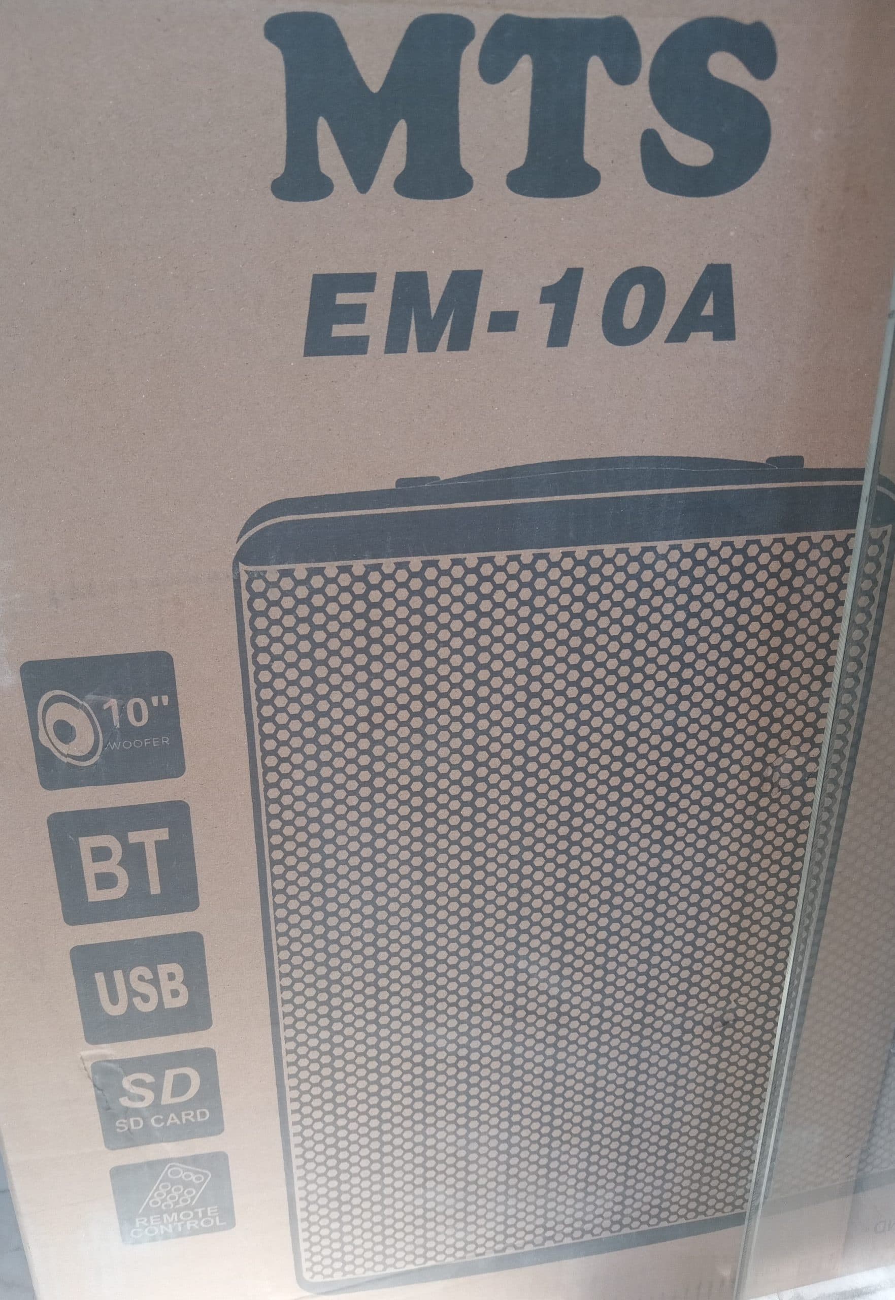 باند و اسپیکر اکتیو ام تی اس SPEAKER MTS_EM_10 A