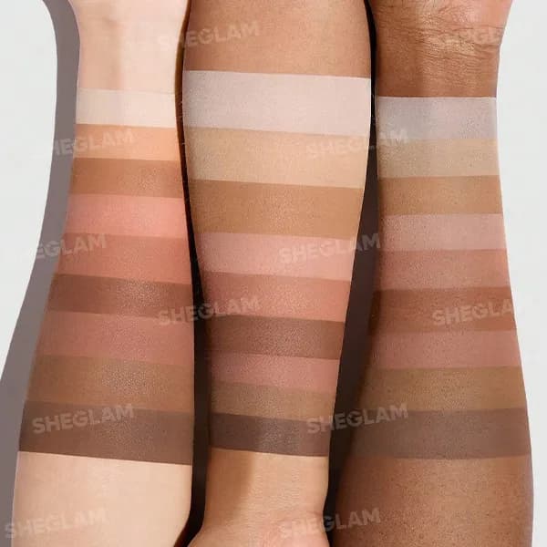 پالت سایه چشم ۹ رنگ Forever Matte شیگلم — تصویر ۲