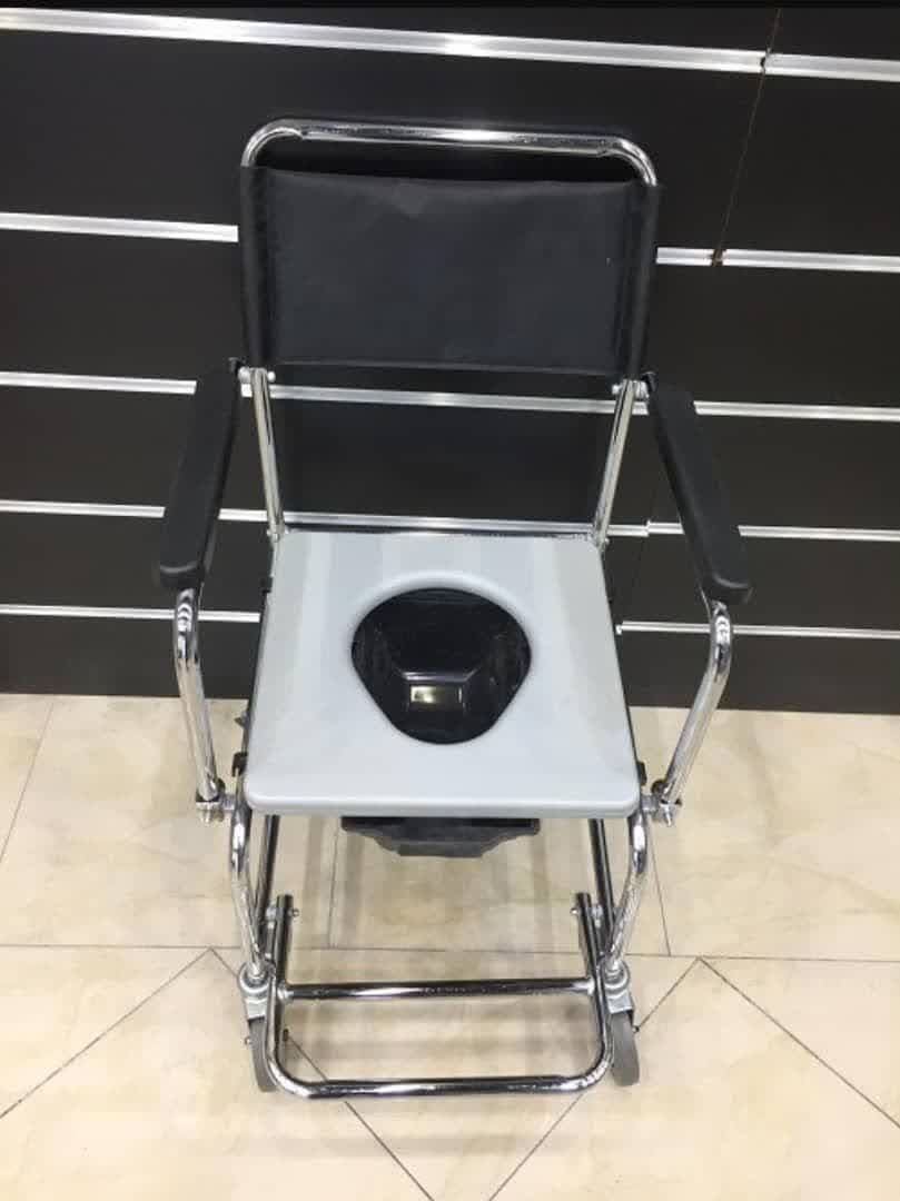 صندلی حمام چرخدار مناسب فرنگی کنار بالابر(خرید نقدی با تخفیف)