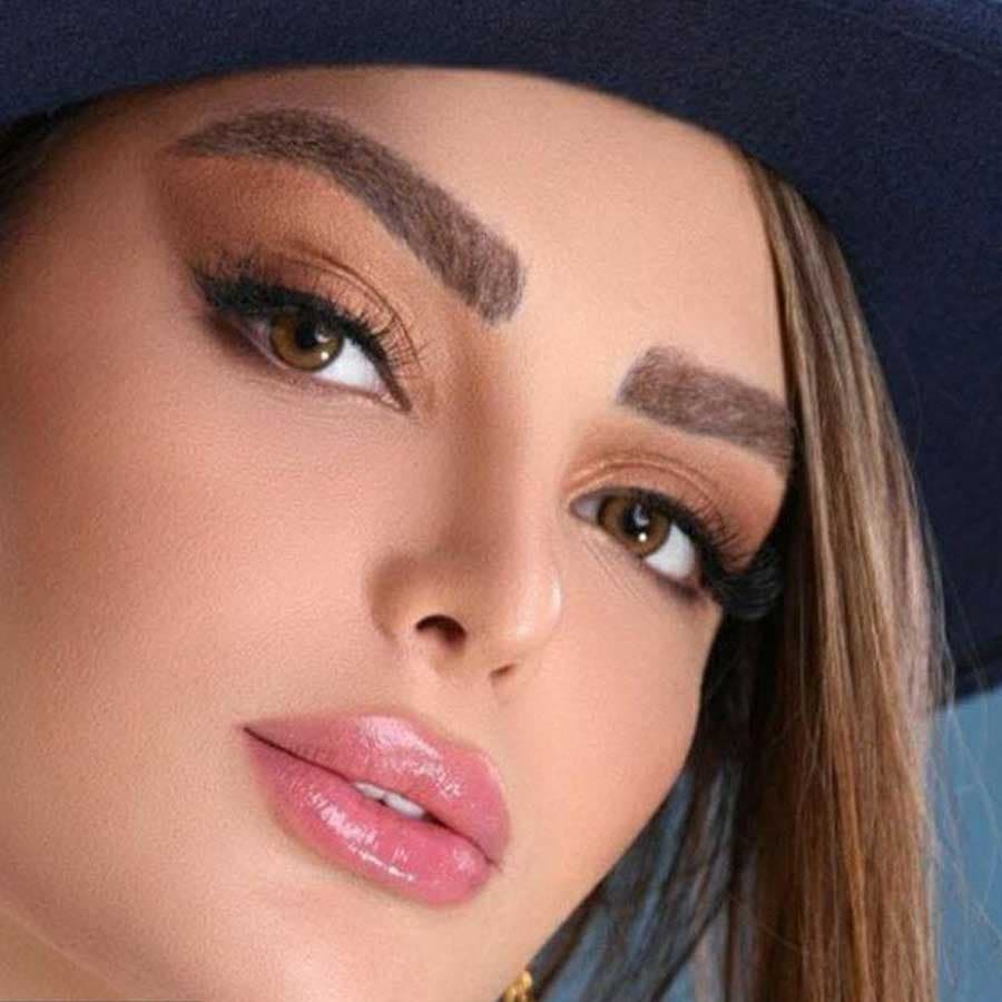 لنز طبی رنگی مینی آوا الیویا لایت براون سالانه — تصویر ۵