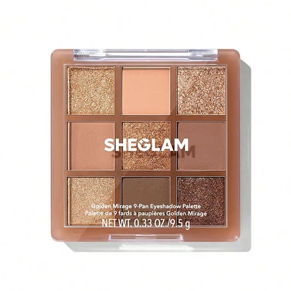 پالت سایه چشم ۹ رنگ Golden Mirage شیگلم