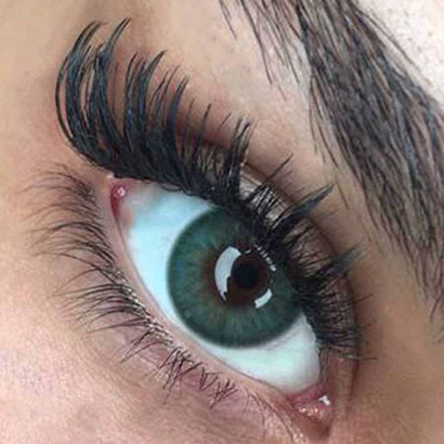 لنز رنگی آماندا کینگ گرین سبز فیروزه ای سالانه — تصویر ۳