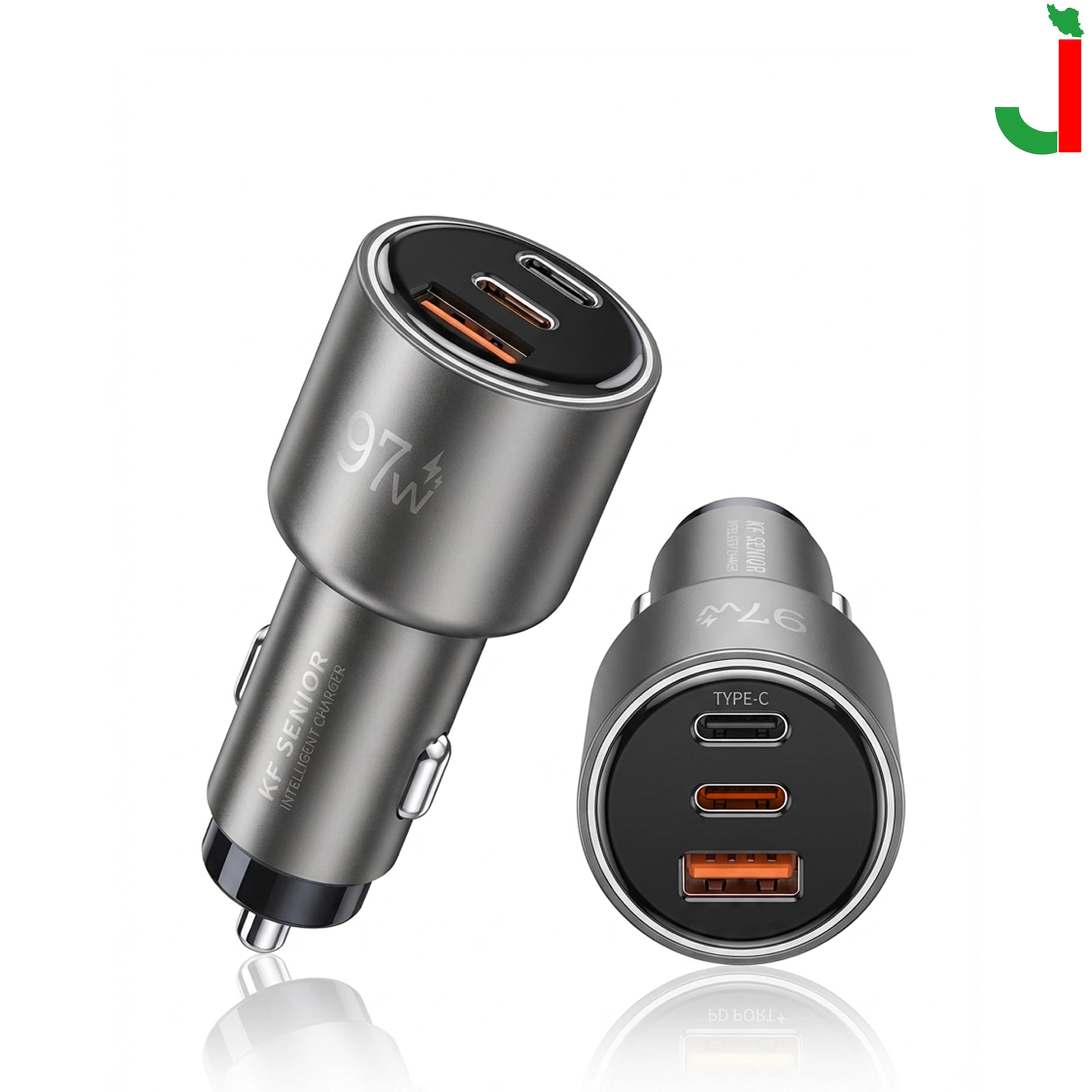 شارژر فندکی 97 وات KF مدل CH-166
