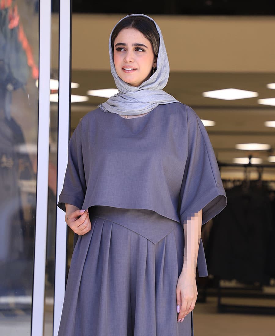 ست کراپ و شلوار زنانه بزیاق — تصویر ۴