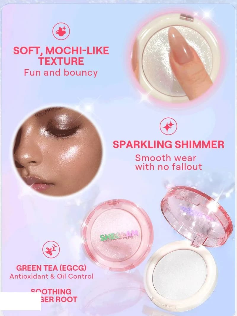 هایلایتر بالشتی شیگلم Glow Bloom Liquid Highlighter — تصویر ۳