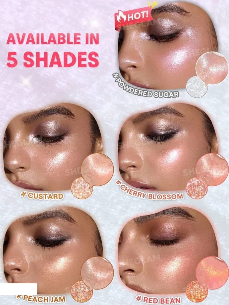 هایلایتر بالشتی شیگلم Glow Bloom Liquid Highlighter — تصویر ۵