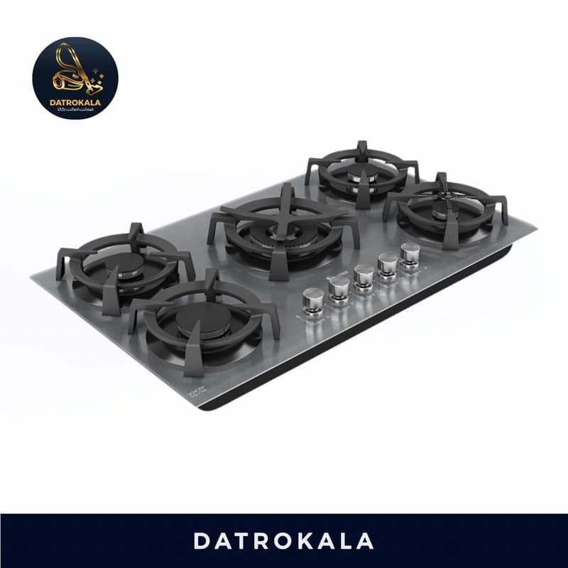 اجاق گاز صفحه ای شیشه ای داتیس مدل DG-567 — تصویر ۸