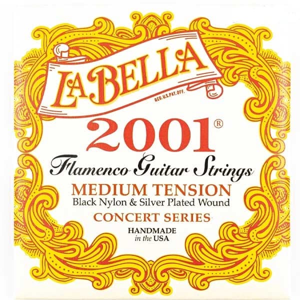 سیم گیتار فلامنکو لابه لا 2001 اورجينال LaBella flamenco 2001